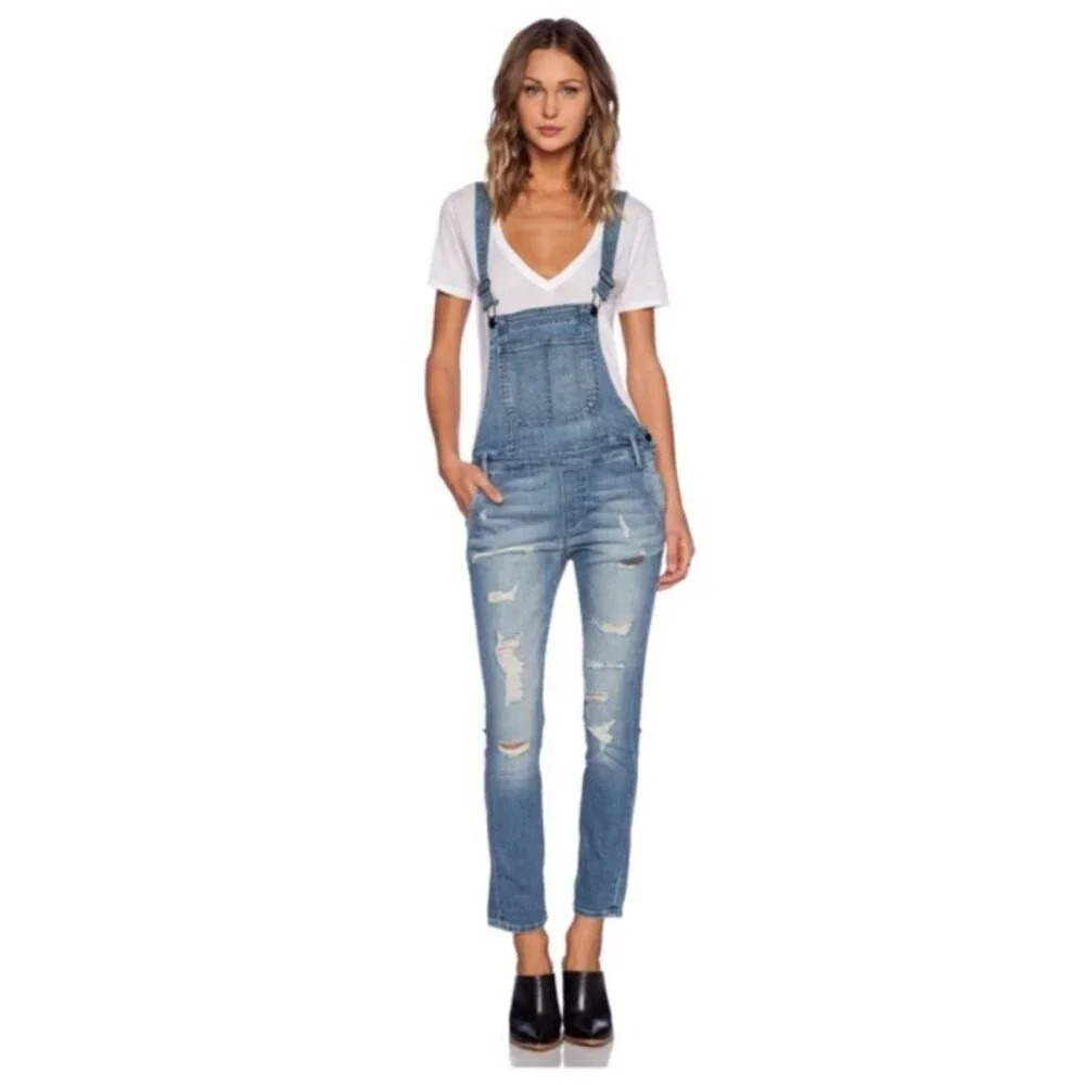 NWT Black Orchid Skinny Overall in Risky Business
